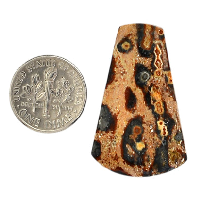 Viper Skin Jasper 22.1x35x5 mm Fancy Shape Polished Gemstone LS101-06023