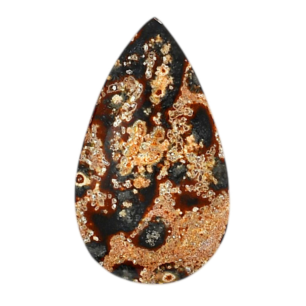 Viper Skin Jasper 20.2x35.2x5 mm Pear Shape Polished Gemstone LS101-06026