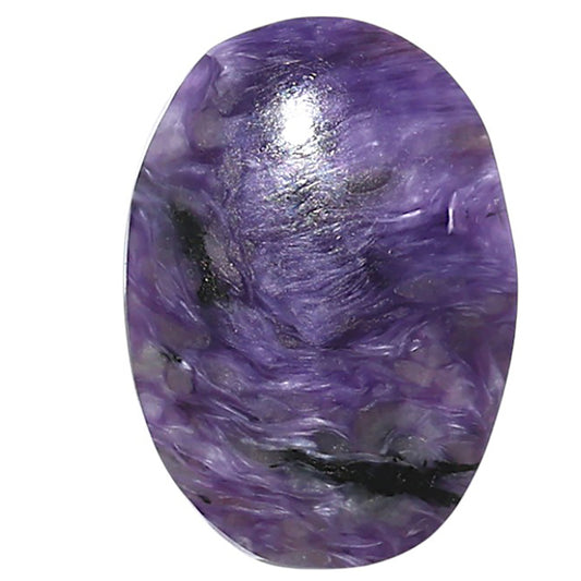 Siberian Charoite 16.8x23.6x5 mm Oval Shape Polished Gemstone LS102-08818