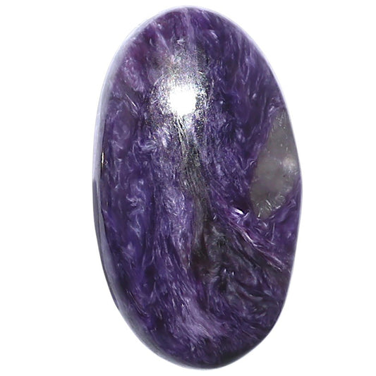 Siberian Charoite 18x31.7x7.3 mm Oval Shape Polished Gemstone LS102-08823