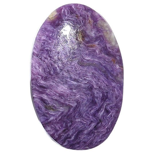 Siberian Charoite 21.9x34.25x5.8 mm Oval Shape Polished Gemstone LS102-08828