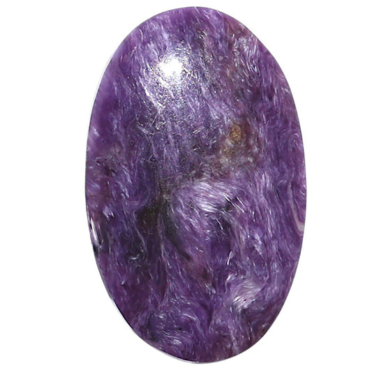 Siberian Charoite 20x32.5x4.3 mm Oval Shape Polished Gemstone LS102-08830