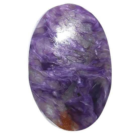 Siberian Charoite 18.4x27.65x6 mm Oval Shape Polished Gemstone LS102-08831