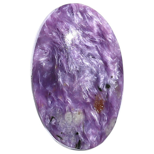 Siberian Charoite 16.7x26.6x5.5 mm Oval Shape Polished Gemstone LS102-08839