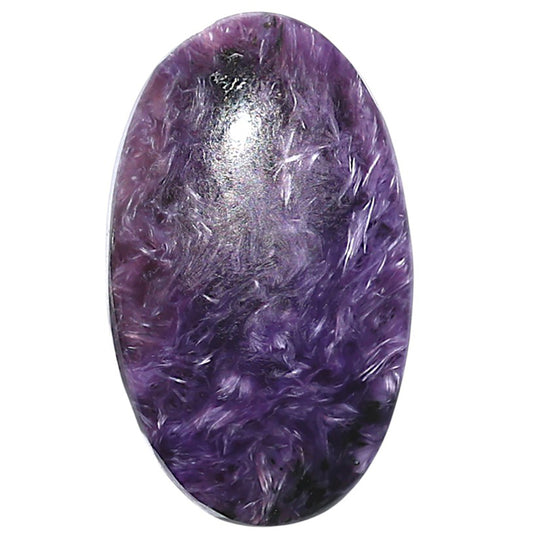 Siberian Charoite 19x32x6.5 mm Oval Shape Polished Gemstone LS102-08842