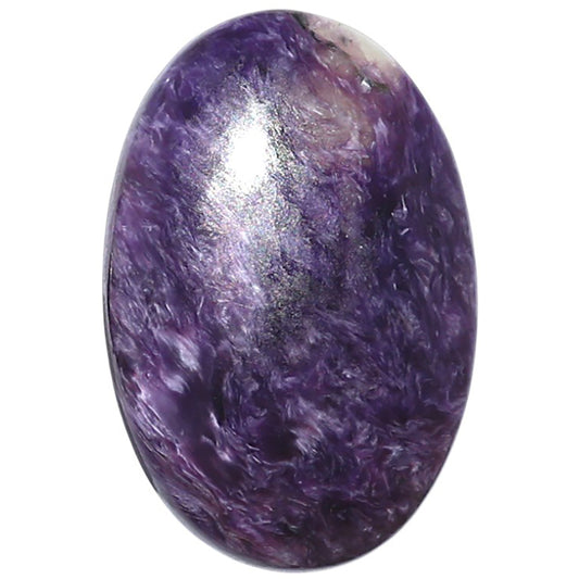 Siberian Charoite 19.8x29.8x5.8 mm Oval Shape Polished Gemstone LS102-08850
