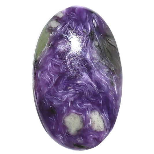 Siberian Charoite 16x25.9x6 mm Oval Shape Polished Gemstone LS102-08856
