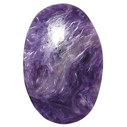 Siberian Charoite 16x24x6.8 mm Oval Shape Polished Gemstone LS102-08857
