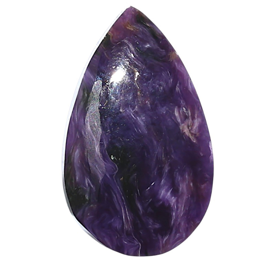 Siberian Charoite 17x28.2x6.4 mm Pear Shape Polished Gemstone LS102-08858