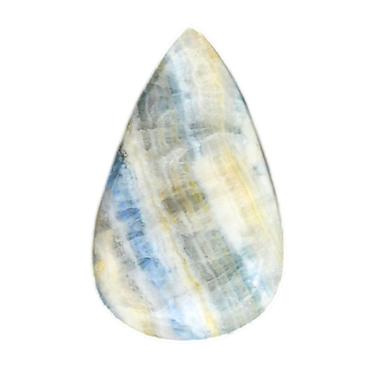 Blue Scheelite 20.x32.9x5.7 mm Pear Shape Polished Gemstone LS103-06044