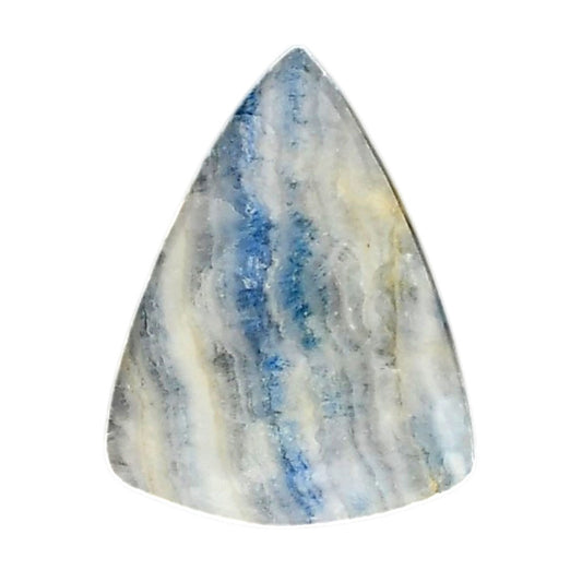 Blue Scheelite 22.75x29.35x5.5 mm Fancy Shape Polished Gemstone LS103-06046
