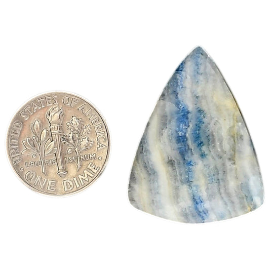 Blue Scheelite 22.75x29.35x5.5 mm Fancy Shape Polished Gemstone LS103-06046