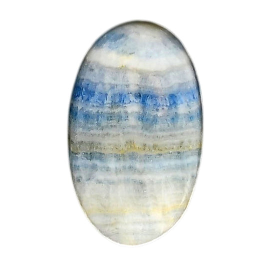Blue Scheelite 18.3x30.5x6.5 mm Oval Shape Polished Gemstone LS103-06049