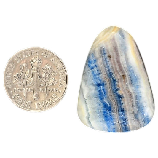 Blue Scheelite 21x28.7x5.5 mm Fancy Shape Polished Gemstone LS103-06051