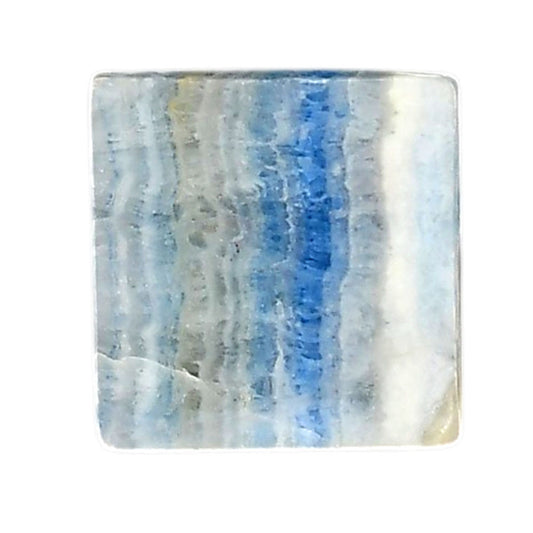 Blue Scheelite 20x20.6x5 mm Baguette Shape Polished Gemstone LS103-06053