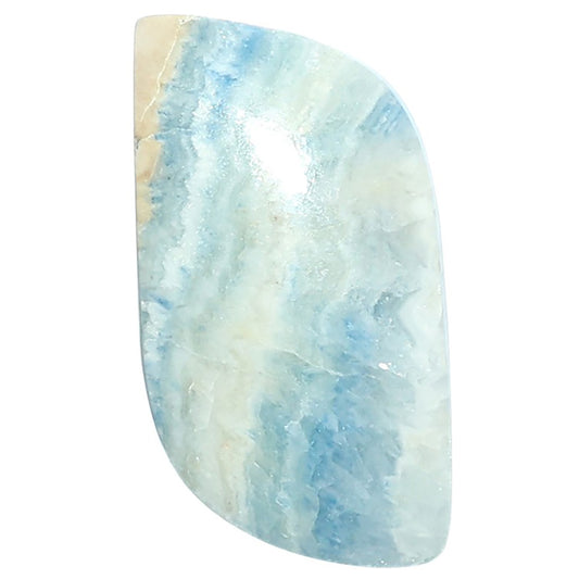 Blue Scheelite 15.3x30.25x5.5 mm Fancy Shape Polished Gemstone LS103-08087