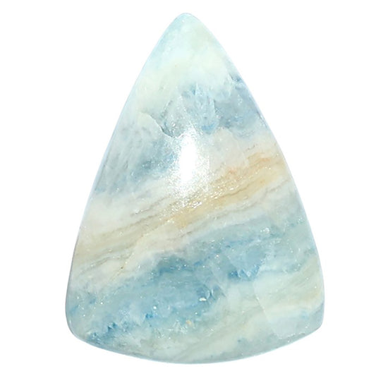 Blue Scheelite 18.5x25x5 mm Fancy Shape Polished Gemstone LS103-08093
