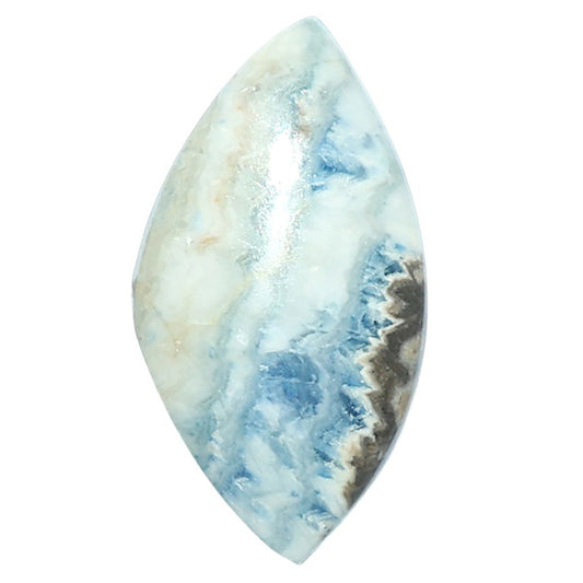 Blue Scheelite 14x25.9x5 mm Marquise Shape Polished Gemstone LS103-08095