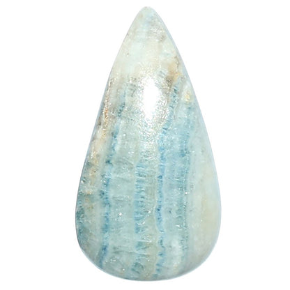 Blue Scheelite 13x24.55x5 mm Pear Shape Polished Gemstone LS103-08099