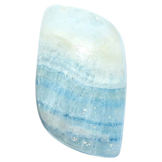 Blue Scheelite 11.5x21x4 mm Fancy Shape Polished Gemstone LS103-08102