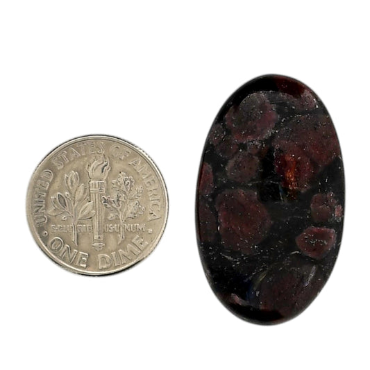 Eudialyte 18.8x31.45x5 mm Oval Shape Polished Gemstone LS104-06056