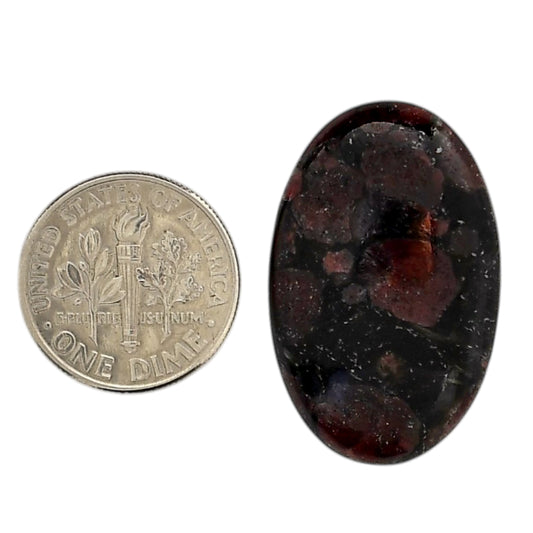 Eudialyte 18.6x29.3x5 mm Oval Shape Polished Gemstone LS104-06060