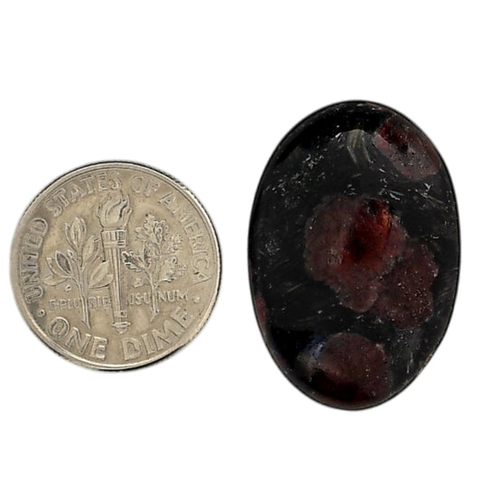 Eudialyte 18x26x5.7 mm Oval Shape Polished Gemstone LS104-06065
