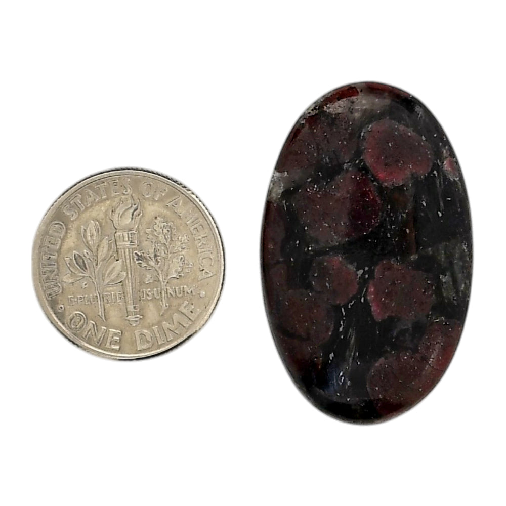 Eudialyte 19.7x31.75x5 mm Oval Shape Polished Gemstone LS104-06069
