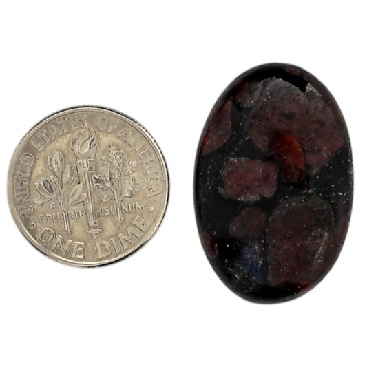 Eudialyte 17.7x26.5x5.5 mm Oval Shape Polished Gemstone LS104-06072