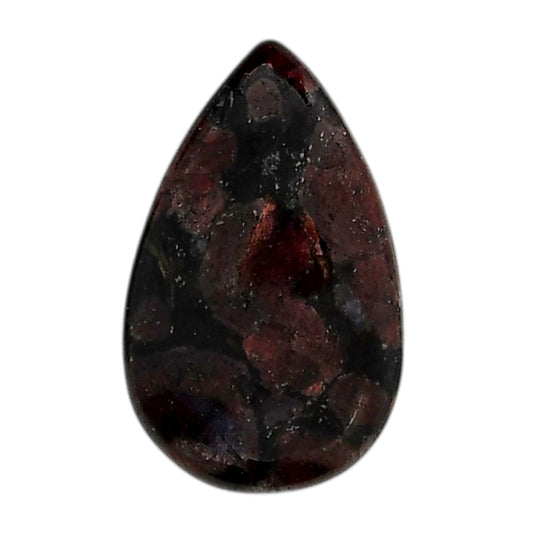 Eudialyte 18.5x29.8x5 mm Pear Shape Polished Gemstone LS104-06073