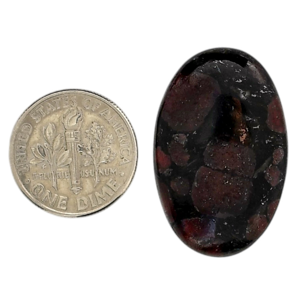 Eudialyte 18.7x29x5 mm Oval Shape Polished Gemstone LS104-06077