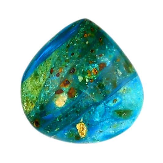 Peruvian Opalina 22.3x22.7x6.5 mm Heart Shape Polished Gemstone LS105-06099