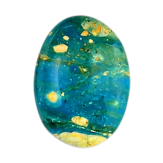 Peruvian Opalina 20.85x28.5x5.5 mm Oval Shape Polished Gemstone LS105-06105