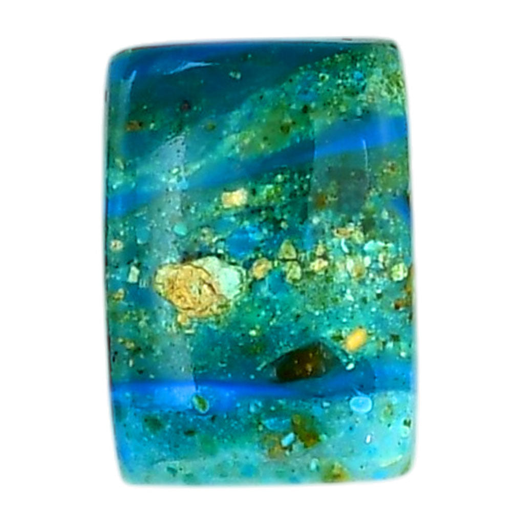 Peruvian Opalina 14.7x21.25x6 mm Baguette Shape Polished Gemstone LS105-06108