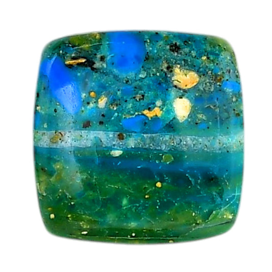 Peruvian Opalina 21.6x22x5.5 mm Cushion Shape Polished Gemstone LS105-06112