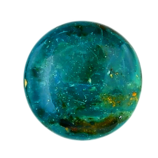 Peruvian Opalina 20x20x5.5 mm Round Shape Polished Gemstone LS105-06115
