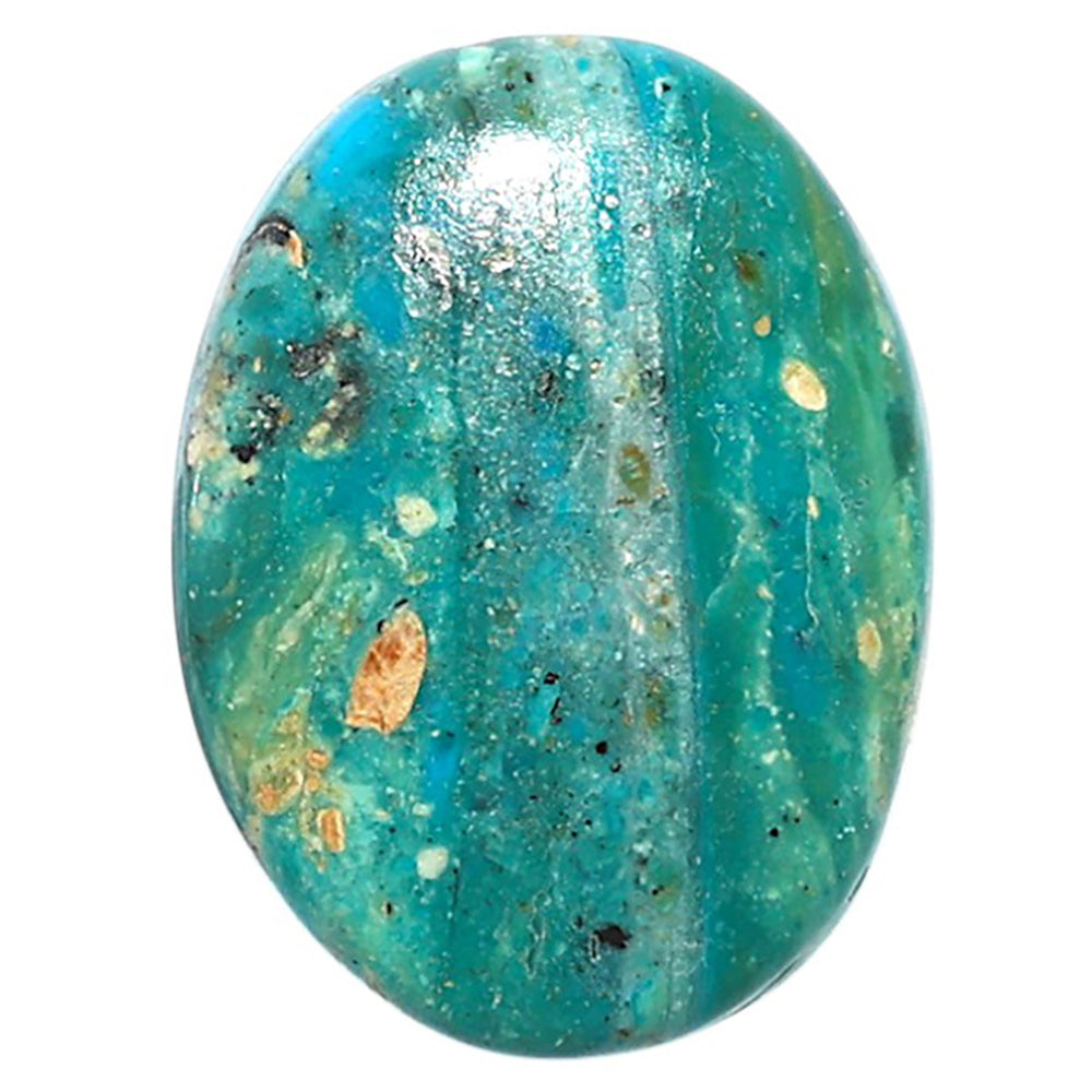Peruvian Opalina 18.3x24.5x5 mm Oval Shape Polished Gemstone LS105-08609