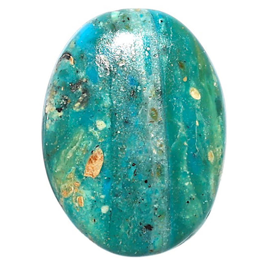Peruvian Opalina 18.3x24.5x5 mm Oval Shape Polished Gemstone LS105-08609