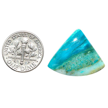Peruvian Opalina 20.3x24.65x4 mm Fancy Shape Polished Gemstone LS105-08616