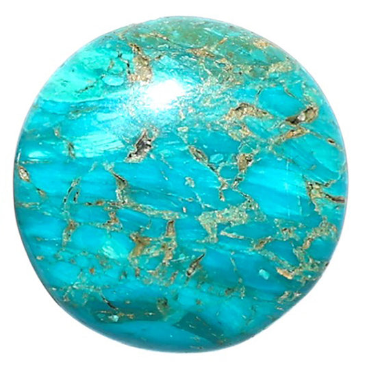 Peruvian Opalina 19x19x5 mm Round Shape Polished Gemstone LS105-08618
