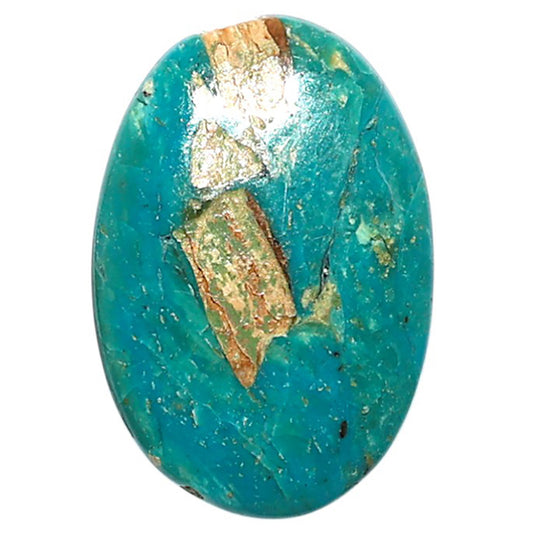 Peruvian Opalina 17x24.85x4.5 mm Oval Shape Polished Gemstone LS105-08619