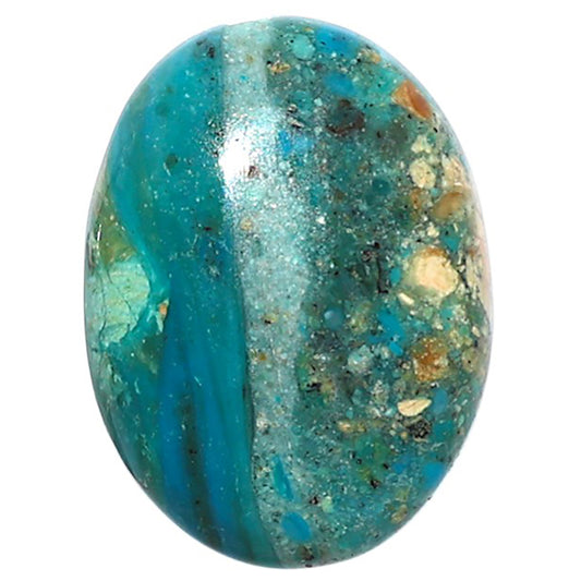 Peruvian Opalina 16.8x22.6x6 mm Oval Shape Polished Gemstone LS105-08633
