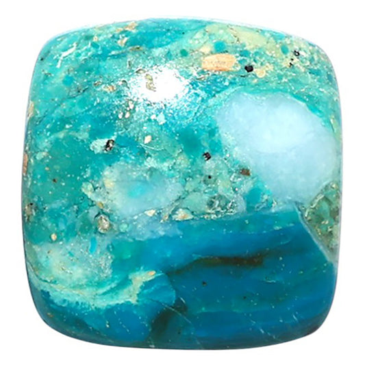 Peruvian Opalina 19.5x20.3x5.7 mm Cushion Shape Polished Gemstone LS105-08635