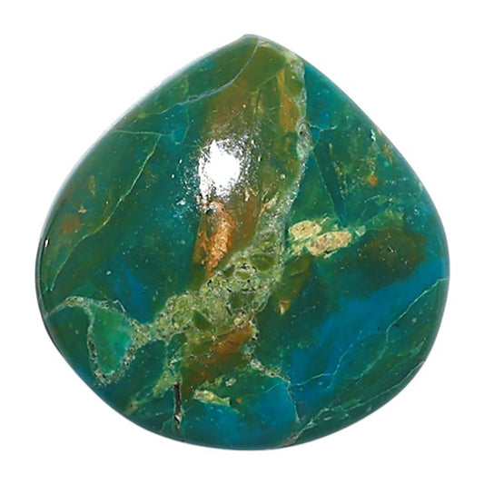 Peruvian Opalina 24.85x25x6 mm Heart Shape Polished Gemstone LS105-08638