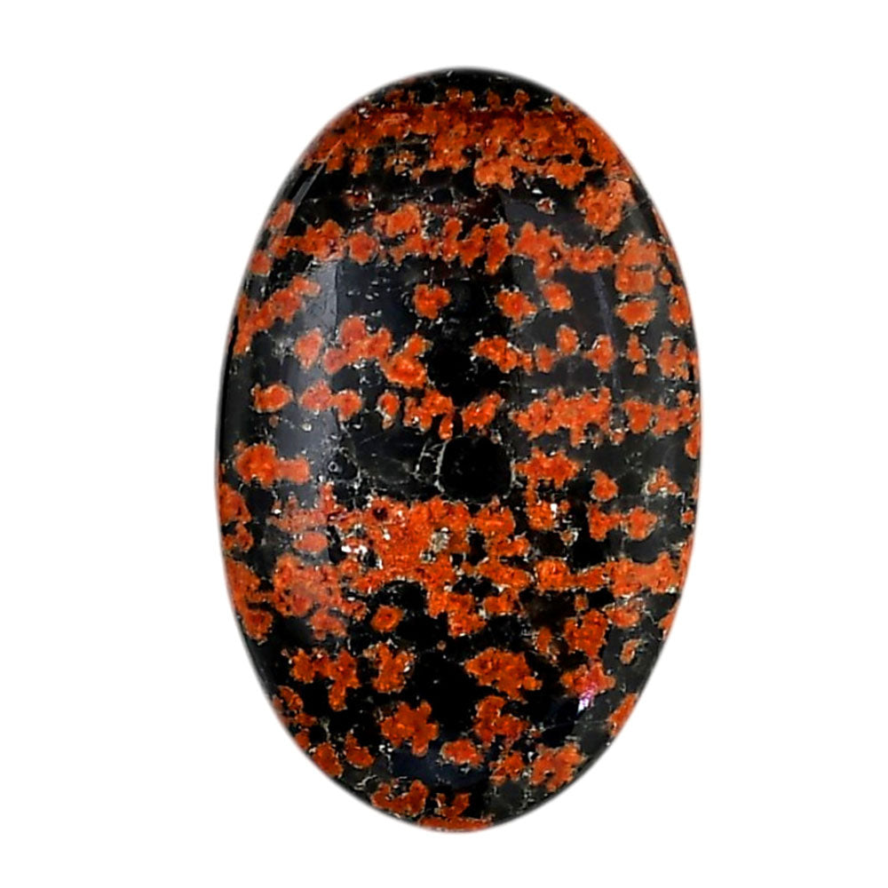 Fireworks Obsidian 22.2x35.1x5.5 mm Oval Shape Polished Gemstone LS106-06122