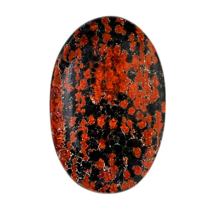 Fireworks Obsidian 23.45x35.75x4.5 mm Oval Shape Polished Gemstone LS106-06123