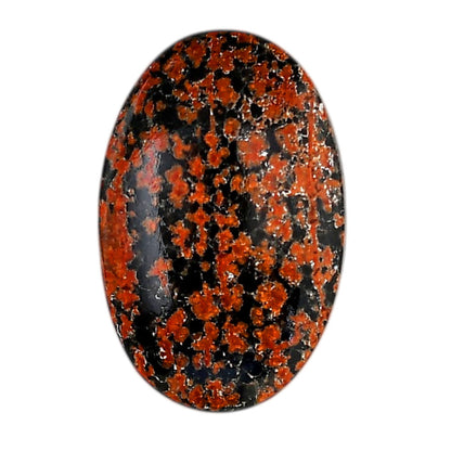 Fireworks Obsidian 23x35.2x6 mm Oval Shape Polished Gemstone LS106-06128