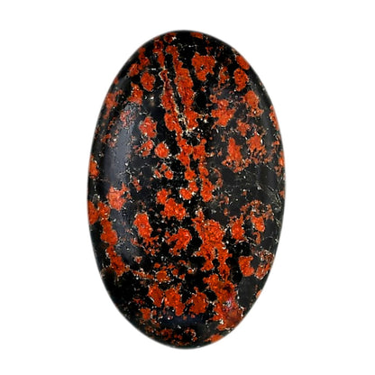 Fireworks Obsidian 23.4x37.45x5.4 mm Oval Shape Polished Gemstone LS106-06129