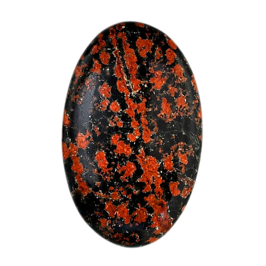 Fireworks Obsidian 23.4x37.45x5.4 mm Oval Shape Polished Gemstone LS106-06129