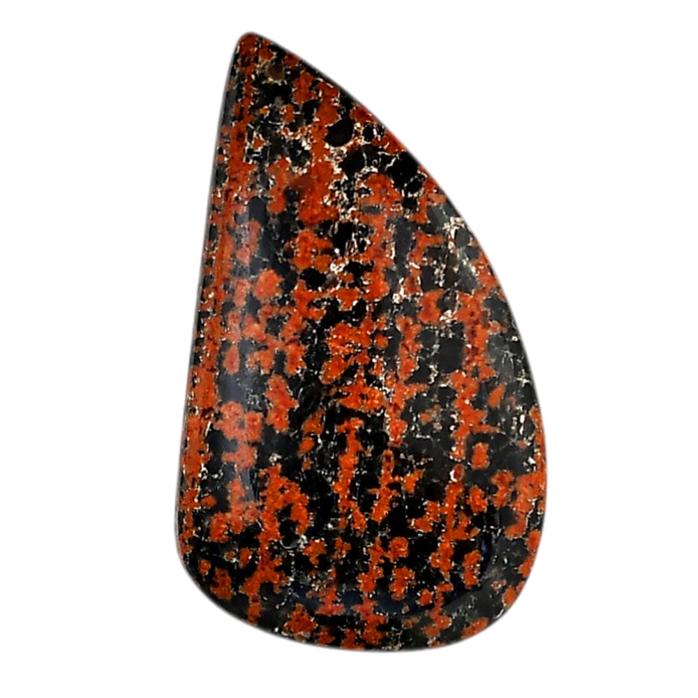 Fireworks Obsidian 23x40x5.7 mm Fancy Shape Polished Gemstone LS106-06132